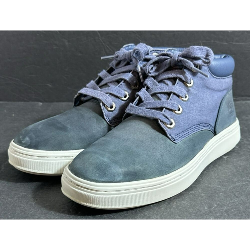 Timberland Groveton Navy Nubuck Leather Chukka Boot Women's Size 6.5